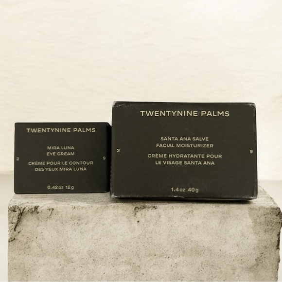 Twentynine Palms Other - Twentynine Palms Eye Cream and Facial Moisturizer Set